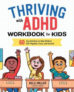Thriving with ADHD: Workbook for Kids book cover