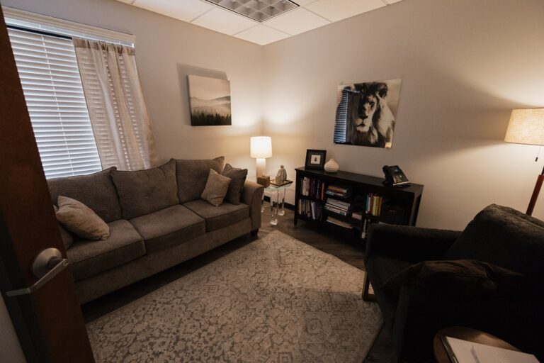 Inviting counseling office at Let'sTalk! Counseling