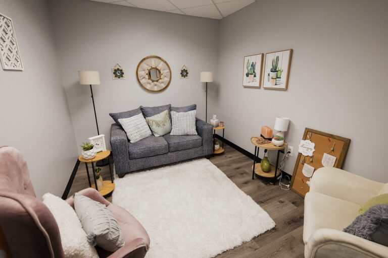 Comfortable counseling office interior