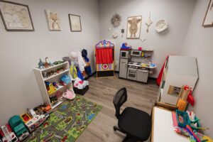 Let'sTalk! Counseling Play Therapy room