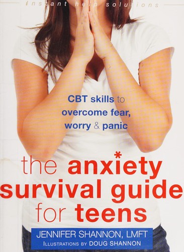 The Anxiety Survival Guide for Teens book cover